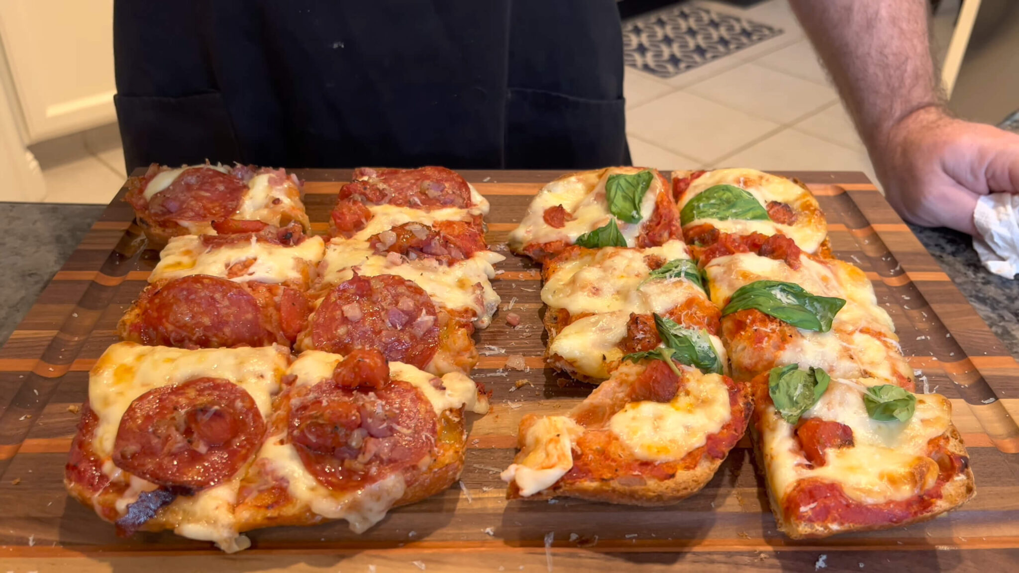 Personal-Sized Ciabatta Pizzas Recipe - Savvy Eat